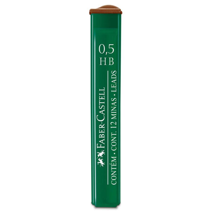 Грифелі для олівців Faber Castell 0,5мм. НB 12 шт