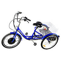 Триколісний електровелосипед для дорослих VEOLA TRIKE 36В 400 Вт