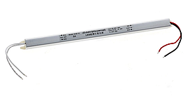 Блок живлення 12v 5а 60Вт "stick" в алюмінієвому корпусі для світлодіодної стрічки