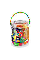 Креативное творчество Danko toys "Тесто для лепки FLUORIC", 8 цветов, TMD-FL-8-01