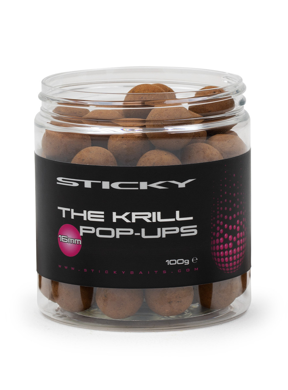 Поп ап-бойли Sticky baits THE KRILL POP — UPS 12 mm, фото 1
