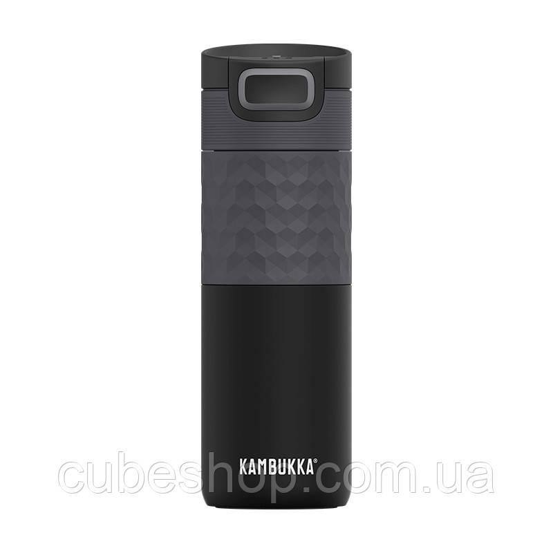 Термокухоль Kambukka Etna Grip Black steel (500 мл)