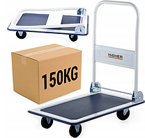 Візок вантажний платформний Візок платформений складна до 150кг возик Візок платформа Візок складський