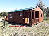 Каркасний дачний(садовий) будинок 6*8, фото 3