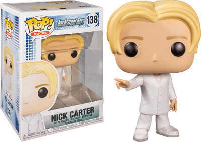 Фігурка Funko Pop Фанко Поп Рок Нік Картер Бекстріт Бойс Backstreet Boys Nick Carter 10см R NC 138