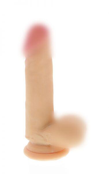 Фалоїмітатор REALISTX 6.5INCH DONG W. SCROTUM, 16,5х3,7 см., фото 1