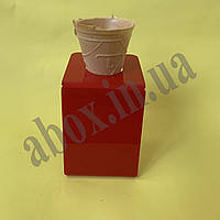 Підставка під морозиво | 1 ріжок | Червона