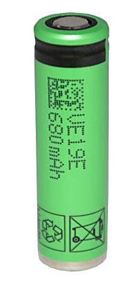 Акумулятор 14500 Li-Ion Sony SE US14500VR2 R2, 680mAh, 4.2/3.6/3.0 V, зелені, фото 2