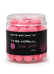 Поп ап-бойли Sticky baits THE KRILL PINK ONES POP — UPS 12 mm