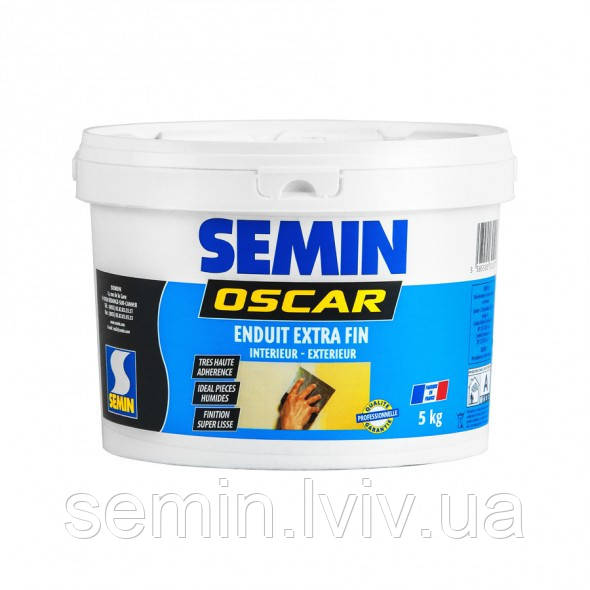 Вологостійка шпатлівка Semin Oscar (оскар) 5kg