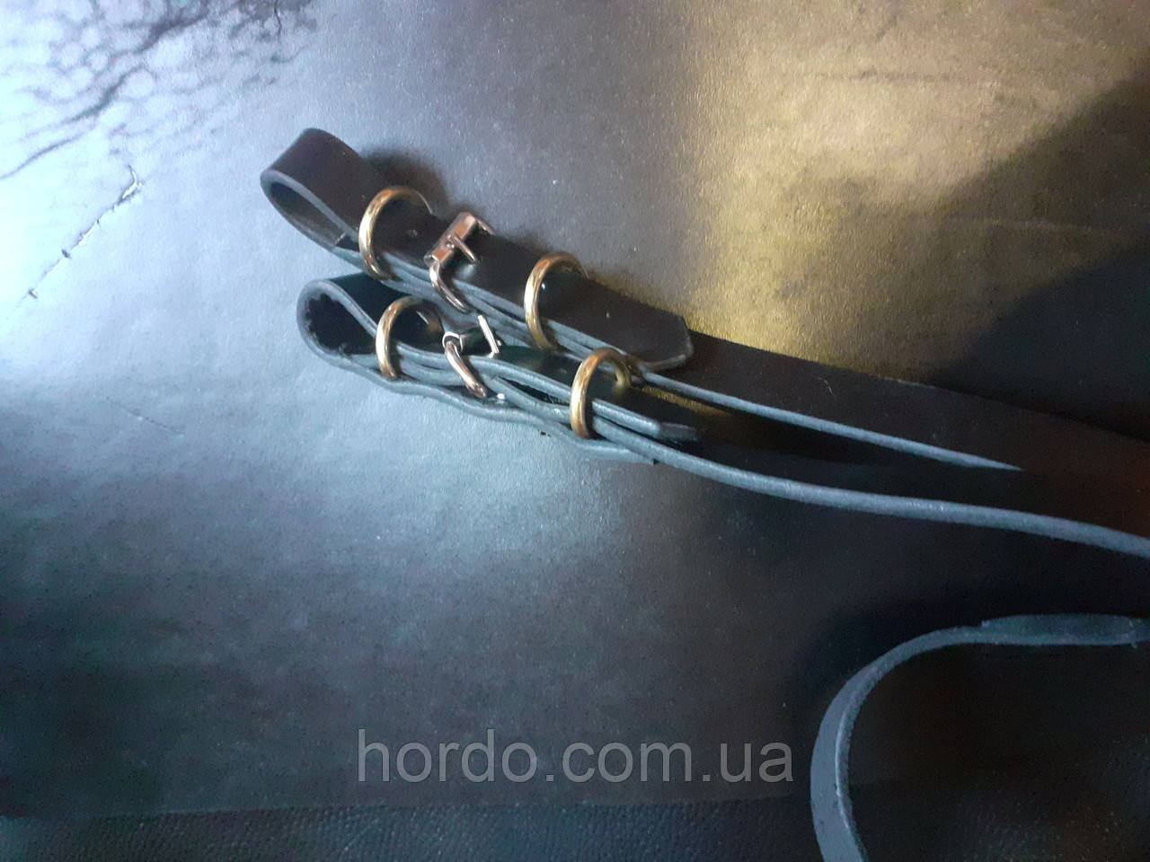 Повід ля верхової їзди шкіряний 2.5м., фото 1