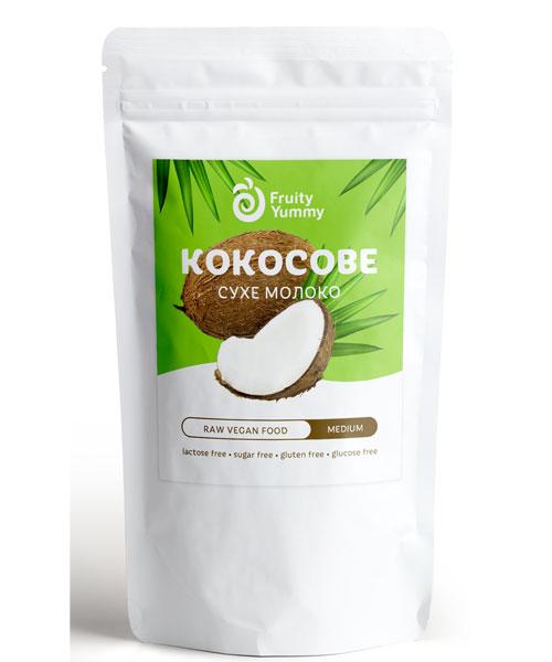 Сухое кокосовое молоко 64% с мальтодекстрином Fruity Yummy 250 г