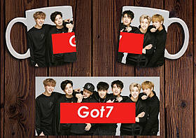 Чашка "Got7" / Кружка Гот7 №4
