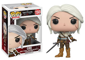 Фігурка Funko Pop Фанко Поп Цирила Ciri Відьмак The Witcher 10 см W C 150.916