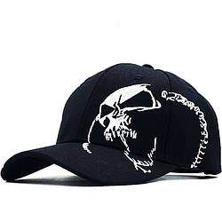 Кепка бейсболка Череп Skull чорна 11.16