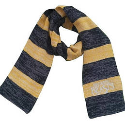 Шарф Ньюта Саламандера з написом "Fantastic Beasts" Фантастичні звірі