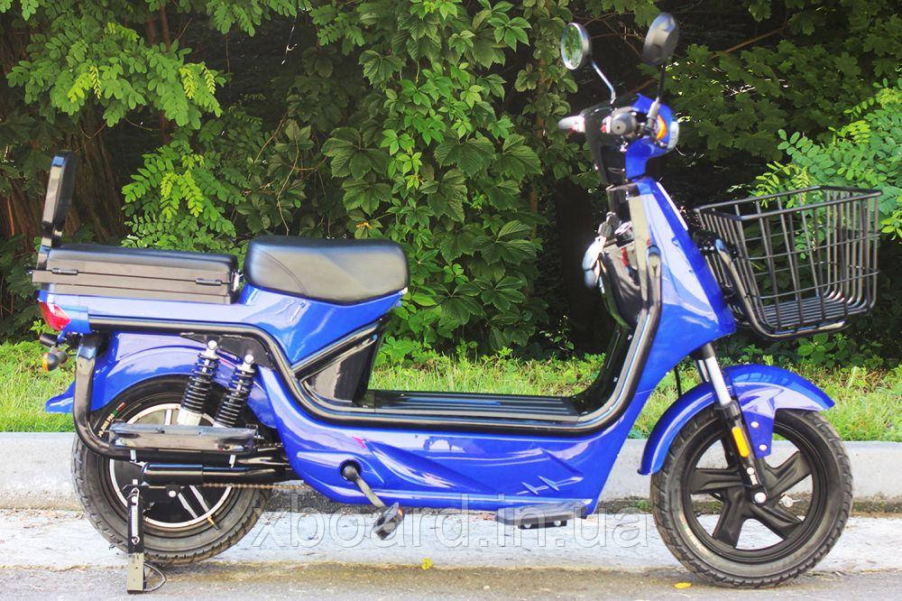 Електровелосипед Zaria Tiger (синій), фото 1