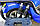 Електровелосипед Zaria Tiger (синій), фото 3