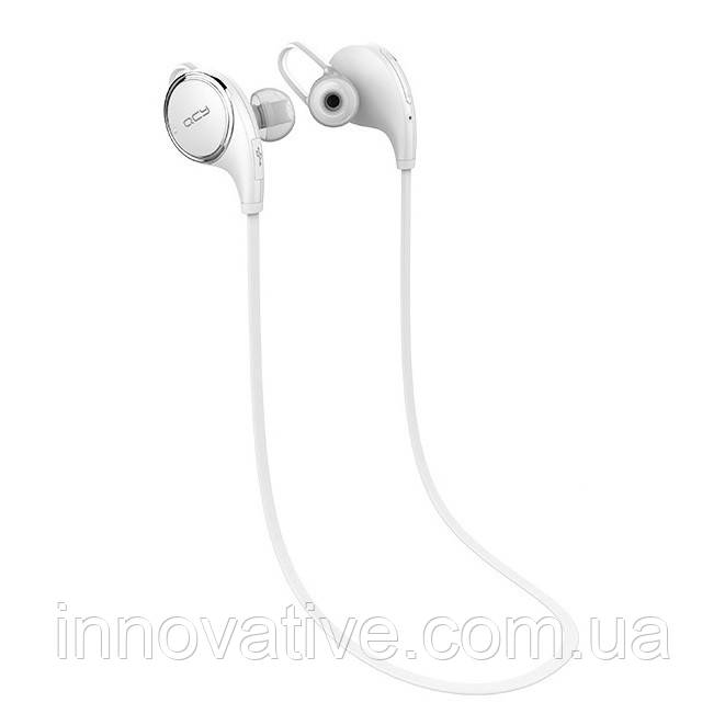 Бездротові Bluetooth-навушники QCY QY8 з підтримкою aptX (Білий)