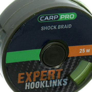 Шок-лідер Carp Pro Shock Braid 45 lb 25 м, фото 2