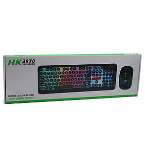Клавіатура LED GAMING KEYBOARD+Mouse HK3970, фото 2