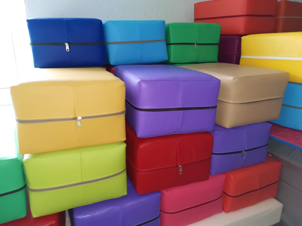 Дитячі пуфи для ігрових кімнат 400х300х200мм (П 40х30х20), фото 1