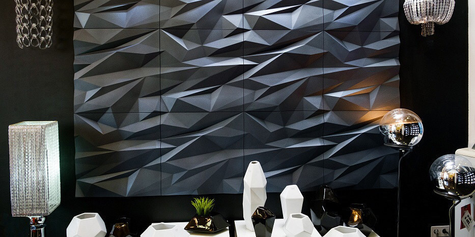 3D панелі гіпсові "Стелс" для стін, фото 1