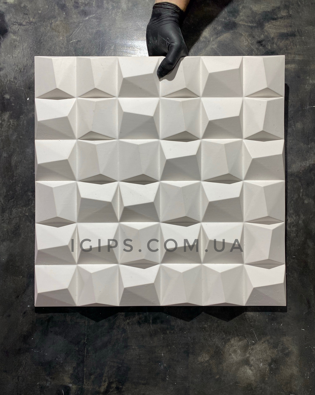 Гипсовая 3д Панель на Стену Из Гипса Кнауф Г-10 "Матрица" Размер ...