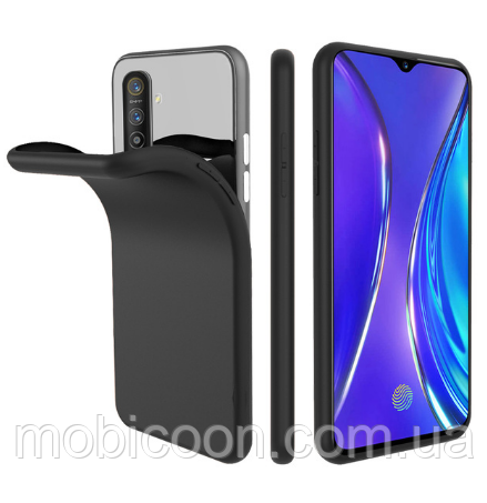 Чохол силіконовий Realme 6 PRO чорний (реалмі 6 про), фото 1
