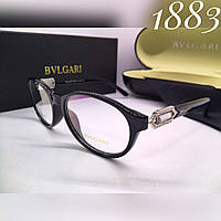 Оправа очки овалы черные Bvlgari