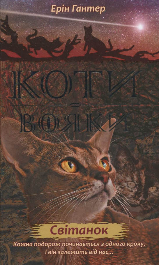Книга Коті-Вояки. Нове пророцтво. Світанок. Книга 3 - Ерін Хантер (9786177660414)