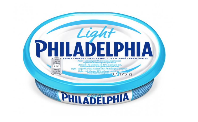 Сир Філадельфія Легкий 175 г