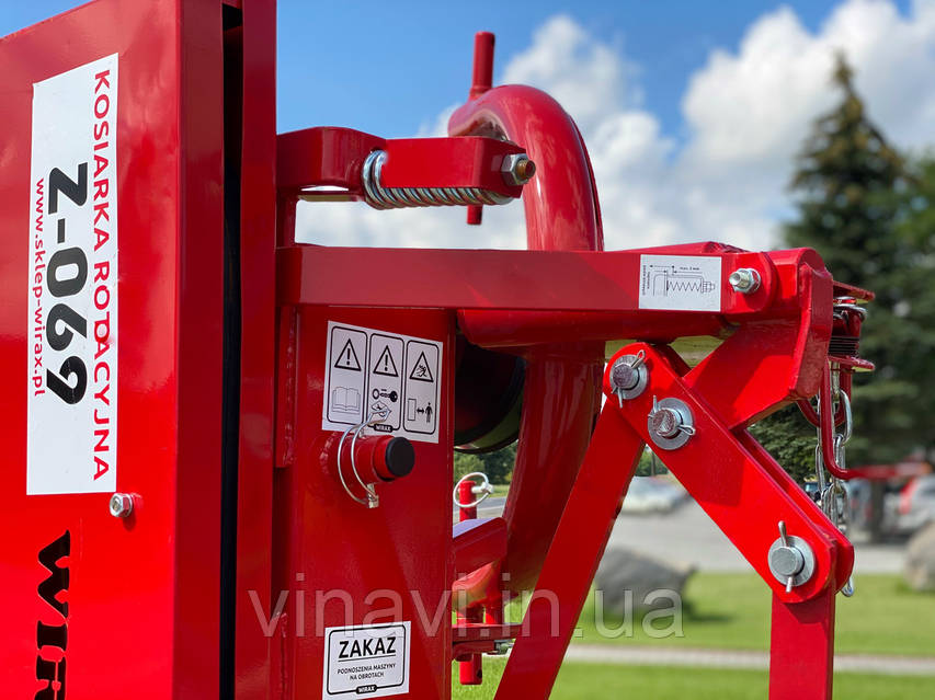 Польская косилка роторная полевая навесная Wirax Z-069/ 1.35