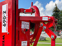 Польська косарка роторна польова навісна Wirax Z-069/ 1.35 м, фото 7