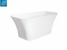 Ванна окремо стоїть Assos 160x70 см з сифоном BESCO PMD AMBITION, фото 3
