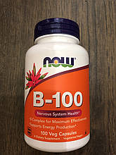 Вітамін Б Комплекс Now Foods Vitamin B-100 100 Caps