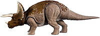 Іграшка динозавр Трицератопс зі звуком 30 см Jurassic World Triceratops Юрський світ Mattel, фото 1