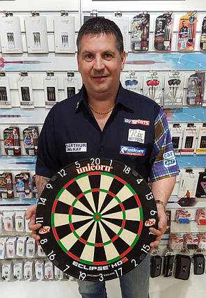 Мішень дартс професійна із сизалю Unicorn Ultra New, фото 1