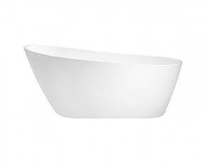 Ванна окремо стоїть Melody 150x80 см з сифоном BESCO PMD AMBITION, фото 1