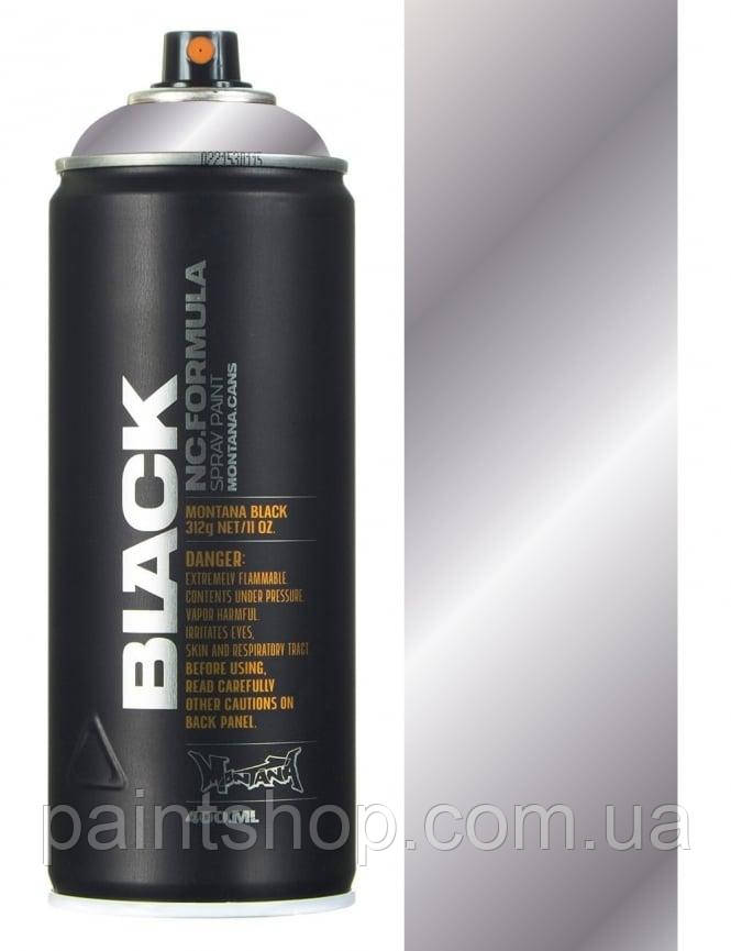 Аерозольна фарба Montana Black Silverchrome (Срібний хром) 400 мл