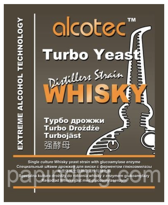 Дріжджі для зернових TURBO Whisky Distillers