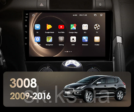 Junsun 4G Android магнітола для Peugeot 3008 2009-2016