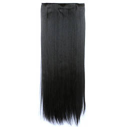 Штучне волосся на шпильках. Колір #02 Темно-коричневі