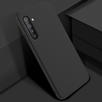 Чехол Silicone Case Realme 6/6S черный (реалми 6/6с)