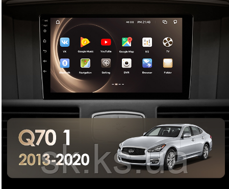 Junsun 4G Android магнітола для Infiniti Q70 1 2013 - 2020