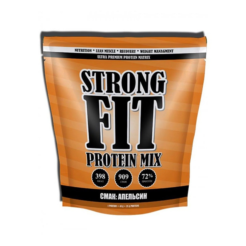 Протеїн Strong FIT Протеїн MIX 909 г
