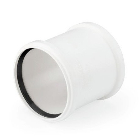 Муфта двухраструбная для безшумної каналізації Rehau Raupiano Plus DN 40, L 89 мм
