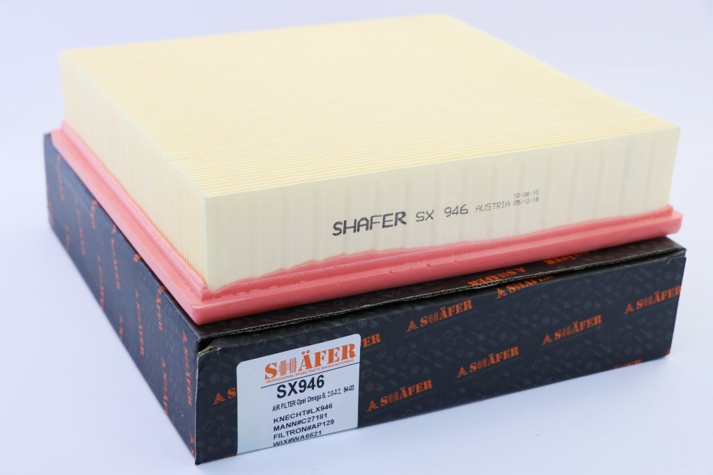 Фільтр повітряний SHAFER SX946 (SCT SB641) Opel Omega B, 2.0-3.2, 94-03