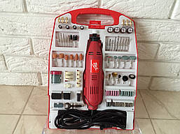 Гравер MAX MXMS301: + гнучкий вал: 218 насадок: 330Вт