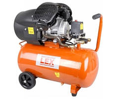 Компресор поршневий LEX LXC100V - 100л : 3,3 кВт : Чавунний блок